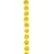 Yellow Ceramic Smiley Face Beads, 10mm by Bead Landing&#x2122;